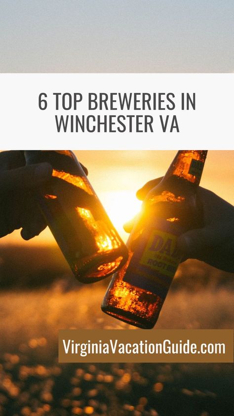 A guide to the best breweries in Winchester, VA, including location, hours, top beers, food, and more. Winchester Virginia, Virginia Vacation, Winchester Va, Virginia Travel, Winchester, Virginia, Good Things, Travel