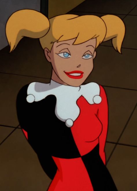 Harley Quinn Batman The Animated Series, Old Harley Quinn, 90s Cartoon Art, Cartoon Harley Quinn, Original Harley Quinn, Harley Quinn Classic, Blonde Cartoon Characters, Harley Quinn Original, Harley Quinn Animated Series