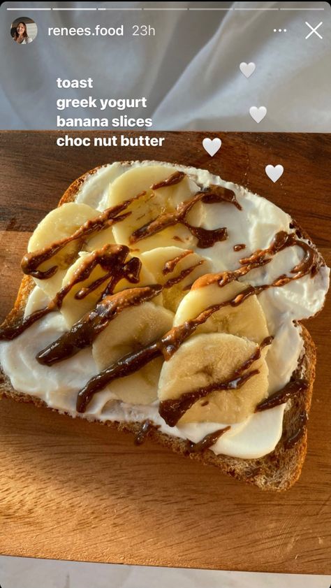 Clean Eating Aesthetic, Instagram Story Food, Breakfast Food Ideas, Healthy Eating Smoothies, Healthy Food Instagram, Eating Aesthetic, Story Food, Healthy Toast, Food Receipt