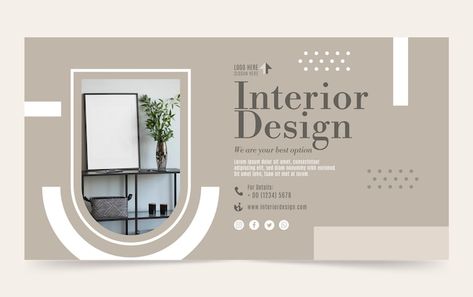 Premium Vector | Home catalog social media instagram post banner template House Paint Design, Flat Interior Design, Flat Interior, Home Catalogue, Banner Template, Vector Photo, Paint Designs, House Painting, Banner Design