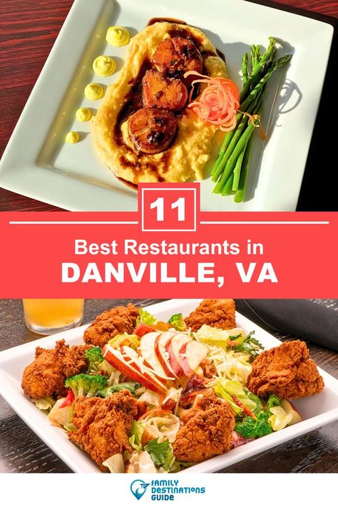 11 Best Restaurants in Danville, Virginia Danville Virginia, Unique Cafe, Family Destinations, Foodie Travel, Best Restaurants, Hidden Gems, Places To Eat, Dining Experiences, Virginia