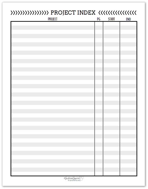 black and white project index Startup Business Plan Template, Student Daily Planner, Life Planner Printables, Project Planner Printable, Free Planner Templates, Wedding Planner Printables, Craft Planner, Daily Planner Pages, Project Planner