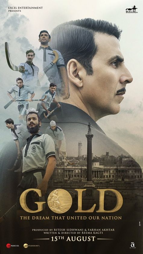 Release Tomorrow - Gold movie #AkshayKumar Gold Movie Poster, Hindi Movie Video, Above Suspicion, Tam Film, Gold Movie, Bollywood Movie Posters, Download Free Movies, Korean Movies, 2018 Movies