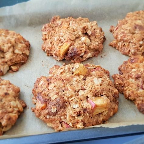 Low histamine apple spiced oatmeal cookies - Happy Without Histamine Histamine Intolerance Diet, Spiced Oatmeal, High Histamine Foods, Low Histamine Foods, Low Histamine Diet, Low Histamine, Healing Recipes, Cookie Calories, Gluten Free Sweets