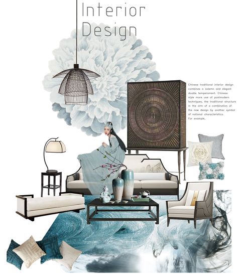 Moodboard Interior Design Office, Digital Material Board, Japanese Zen Interior Design, Japanese Zen Interior, Zen Interior Design, Mood Board Layout, Interior Themes, Materials Board Interior Design, Mood Board Interior