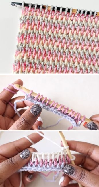 TUNISIAN STITCH – CROCHET TUTORIAL - Tutorials & More Tunisian Stitches, Tunisian Crochet Blanket, Crochet Blanket Stitch Pattern, Crochet Beginners, Afghan Stitch, Crochet Tunisian, Tunisian Crochet Patterns, Tunisian Crochet Stitches, Crochet Stitches For Blankets