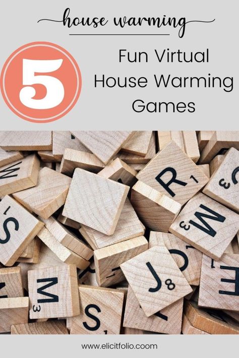 Virtual Housewarming Party, Housewarming Party Games, Housewarming Games, Cell Phone Game, Bingo Template, Virtual Games, Virtual Girl, Ice Breaker Games, Microsoft Teams