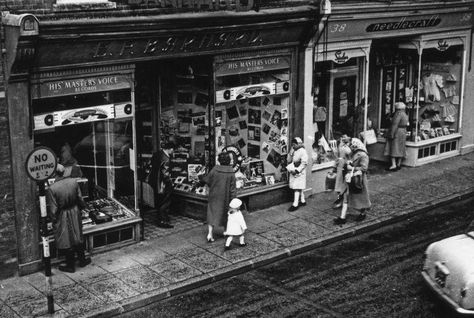 Camden Road Tunbridge Wells 1950s? Camden Road, His Masters Voice, Royal Tunbridge Wells, Side Road, Vinyl Store, Kent Uk, Tunbridge Wells, Record Shop, Saint James