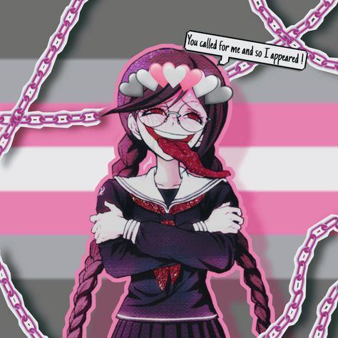 Demi Girl, Icons Lgbt, Pride Icons, Pride Stuff, Danganronpa Icons, Lgbtqia Pride, Flag Icon, Anime Profile, Anime Stickers