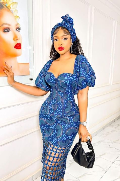 Latest Ankara Dresses, Ankara Styles For Ladies, Ankara Dress Designs, Beautiful Ankara Styles, Ankara Dress Styles, African Print Dress Ankara, Best African Dresses, Short African Dresses, African Dresses Modern