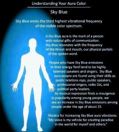 Blue Aura Meaning, Light Blue Aura, Aura Meaning, Reiki Cura, Color Aura, Aura Colors Meaning, Aura Reading, Parapsychology, Blue Aura