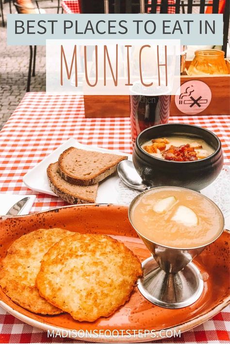 Best Restaurants Munich, Munich Restaurants, Oktoberfest Trip, Germany Clothes, Rudesheim Germany, Munich Food, German Appetizers, Munster Germany, German Schnitzel