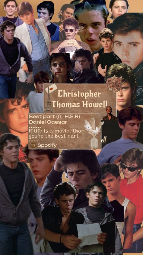 #ChristopherThomasHowell C Thomas Howell 80s Wallpaper, Thomas Howell 80s, C Thomas Howell 80s, Greaser Aesthetic, The Outsiders Ponyboy, C Thomas Howell, 80s Wallpaper, Thomas Howell, Nothing Gold Can Stay