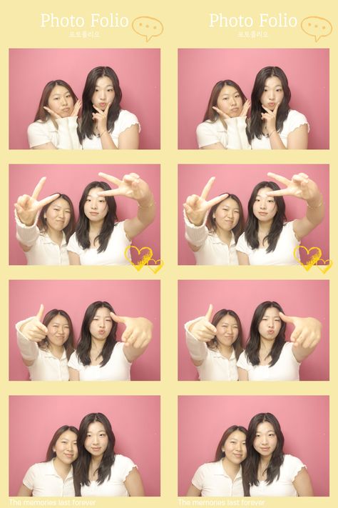 Photo Booth Duo Poses, Korean Photobooth Poses, Photobooth Captions, Duo Photobooth Poses, Korean Photobooth Ideas, Duo Poses Ideas, Photobooth Ideas Pose, Photo Booth Ideas Poses, Ide Photobooth