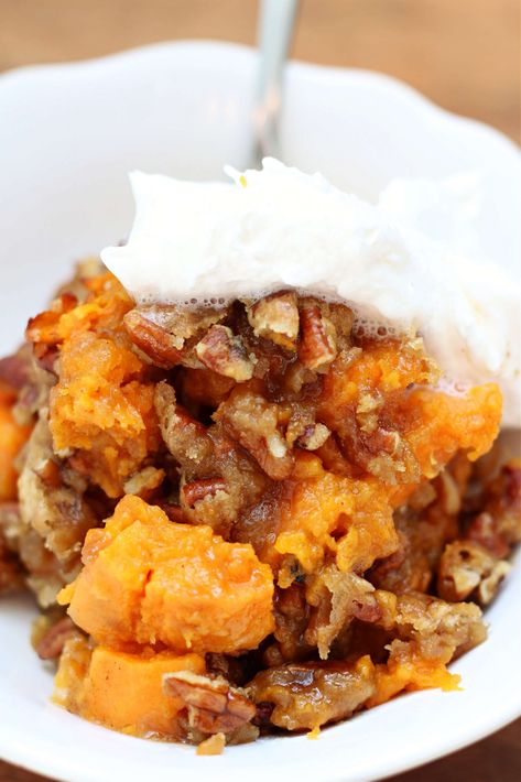 Sweet Potato Casserole Instant Pot, Praline Sweet Potato Casserole, Blt Recipe, Casserole Instant Pot, Ruths Chris Sweet Potato Casserole, Ip Recipes, Instant Food, Thanksgiving Foods, Crockpot Ham