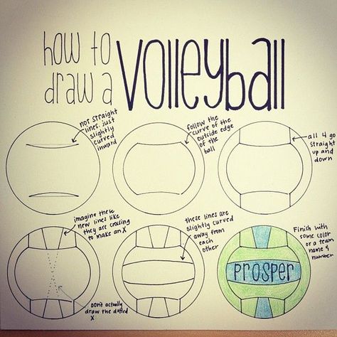 Kim & Karen: 2 Soul Sisters (Art Education Blog): Teaching Patterns Using a Soccer Ball!. Draw A Volleyball, Volleyball Crafts, Volleyball Poster, Volleyball Senior Night, Teaching Patterns, Volleyball Party, Volleyball Posters, Volleyball Memes, Beach Volley