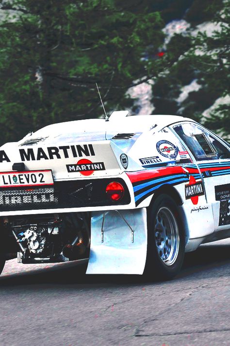 //\\ Lancia Rally, Lancia 037, Rally Car Racing, Car Rally, Martini Racing, Lancia Delta, Rally Cars, Rally Racing, Sport Automobile