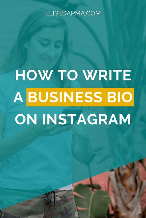 Discover how to write a business bio for Instagram that attracts the RIGHT follower to your profile so you can start using Instagram for business.  In this post you'll learn how to write the perfect Instagram bio, Instagram bio tips and what to put in your Instagram bio. #instagrambio #instagramforbusiness #onlinebusiness #workfromhome #socialmediamarketing #instagramtips #businessbio #instagramprofile Business Bio, Perfect Instagram Bio, Instagram Tricks, Bio For Instagram, Writing A Bio, Bio On Instagram, Instagram For Business, More Instagram Followers, Grow Instagram