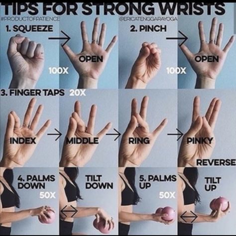 Hand motions. Wrist movements. Finger tapping. Relaxing Carpal Tunnel Remedies, Strong Wrist, Carpal Tunnel Exercises, Carpal Tunnel Relief, Wrist Exercises, Physical Therapy Exercises, Hand Exercises, Hand Therapy, Carpal Tunnel