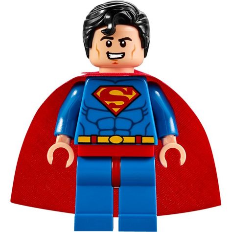 Lego Superman, Lego Custom Minifigures, Superman Comic, Lego Super Heroes, Lego Characters, Lego Room, Lego Dc, Lego Figures, Lego Birthday