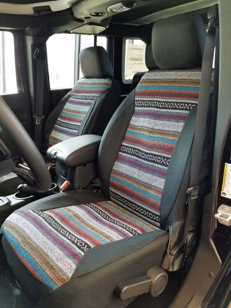 Travel Wagon, Camper Lifestyle, Suzuki Jeep, Jeep Seats, Boho Seating, Minivan Camper Conversion, Western Car, Boho Car Accessories, Car Interior Diy