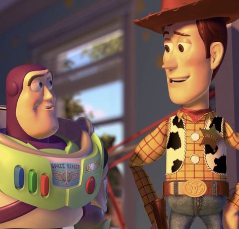 Movie Duos, Disney Duos, Dibujos Toy Story, Toy Story Movie, Toy Story Characters, Woody And Buzz, Toy Story Buzz, Toy Story 3, Friend Cartoon