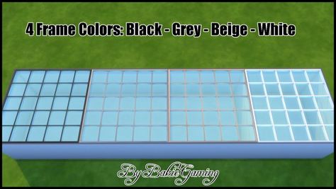 Mod The Sims: Transparent Floor Windows Additional Glass Colors by Bakie Glass Floor Sims 4 Cc, Sims 4 Glass Fence Cc, Sims Car, Floor Windows, Sims 4 Men Clothing, See Threw, Sims Baby, Cc Furniture, Sims 4 Clutter