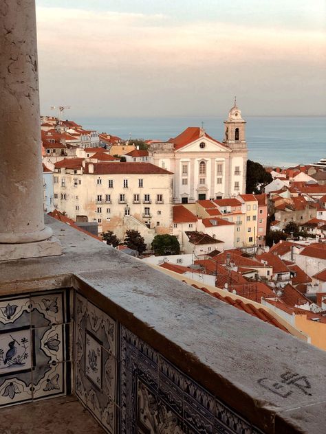 Alfama Neighbourhood Guide: Lisbon's Oldest District Alfama District Lisbon, Alfama Portugal, Lisbon Architecture, Alfama Lisbon, Travel Portugal, Apartment Hunting, Interesting Architecture, Lisbon Travel, Neighborhood Guide