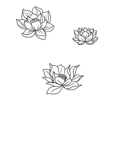 Water Lily With Stem Tattoo, Waterlily Tattoo Small, Small Water Lilly Tattoo, Simple Waterlily Tattoo, Tiny Water Lily Tattoo, Water Lily Finger Tattoo, Water Lilly Tattoo Small Simple, Pretty Lotus Flower Tattoo, Minimalist Lotus Flower Tattoo