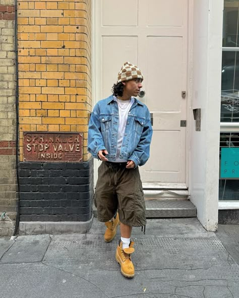 Fits of the Week Back with our weekly roundup of community favorites. #highstreetvision Big And Tall Streetwear, Tall Men Fashion, Male Fits, Denim Outfit Men, Levi Denim Jacket, Denim Jacket Outfit, Fashion Men Streetwear, Outfit Streetwear, Street Fashion Men