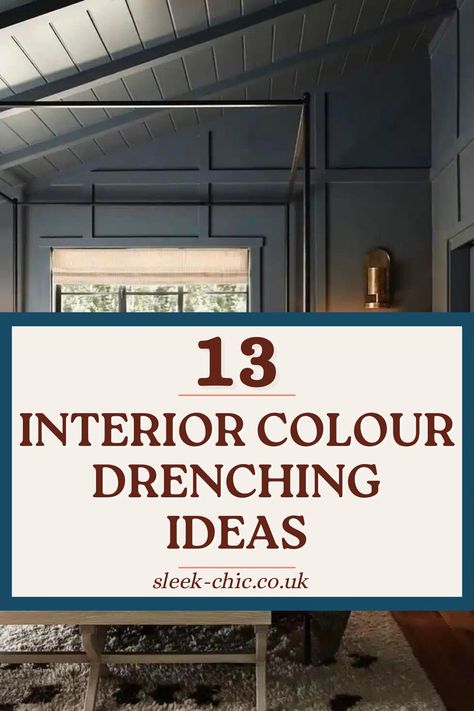 If colour drenching is new to you, you may be looking for some visual inspiration to kick start your design process. We’ve shortlisted some of our favourite ideas - read more >> Painted Wall And Ceiling Same Color, Colour Drenching, Colour Blocking Interior, Council Flat, Color Drenching, Dining Room Colour Schemes, Interior Colour Schemes, Interior Wall Colors, Paint Trends