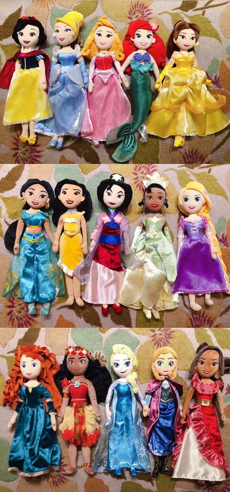 Disney princess plush dolls Disney Princess Plush Dolls, Princess Dolls Disney, Disney Princess Toys Dolls, Princess Gift Basket, Disney Princess Baby Dolls, Disney Toddler Dolls, Disney Princess Doll Collection, Disney Baby Dolls, Disney Princess Gifts