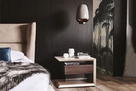 Bed Side Table Design, Italian Furniture Modern, Bedside Table Design, Contemporary Nightstand, Bed Side Table, Cattelan Italia, Bedroom Decor Inspiration, Side Table Design, Sideboard Designs