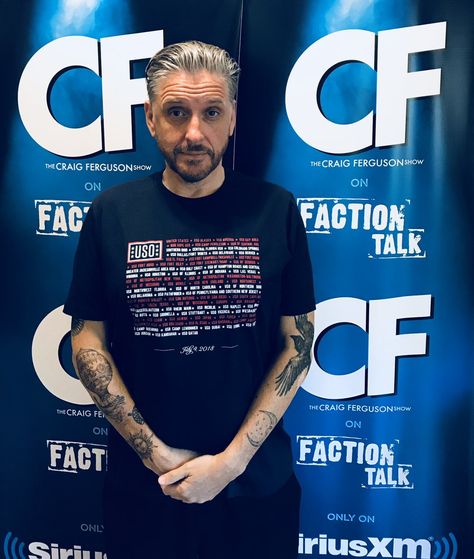 Craig..."Proud to wear my support of our service members—get your USO t-shirt today!" 5/7/2018 Craig Ferguson, Tattoos With Meaning, Meant To Be, Tattoos, Celebrities, Movie Posters, T Shirt, Film Posters