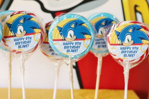 Sonic Goodie Bag Ideas, Hedgehog Party Ideas, Hedgehog Birthday Party Ideas, Sonic The Hedgehog Party, Sonic The Hedgehog Birthday Party, Sonic Birthday Cake, Hedgehog Party, Sonic Birthday Parties, Sonic Party