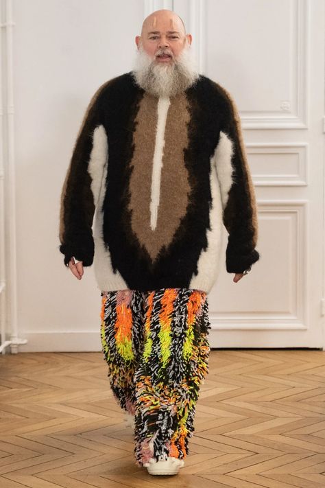 Walter Van Beirendonck Men's Fall 2024 [PHOTOS] Unconventional Materials, Humans And Animals, Paris Fashion Week Runway, Walter Van Beirendonck, Fashion School, Melting Pot, Menswear Fashion, A Collage, Mens Fall