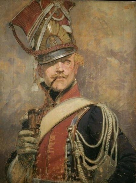 Man In Uniform, L'art Du Portrait, Beauty In Art, Military Artwork, Art Classique, Napoleonic Wars, Art Et Illustration, Historical Art, 판타지 아트