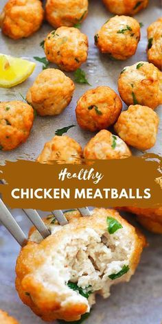 Chicken Mince Recipes Healthy, Healthy Chicken Meatballs, Chicken Mince Recipes, Chicken Meatballs Healthy, Ground Chicken Meatballs, Chicken Meatballs Recipe, Chicken Meatball Recipes, Chicken Garlic, Ground Chicken Recipes