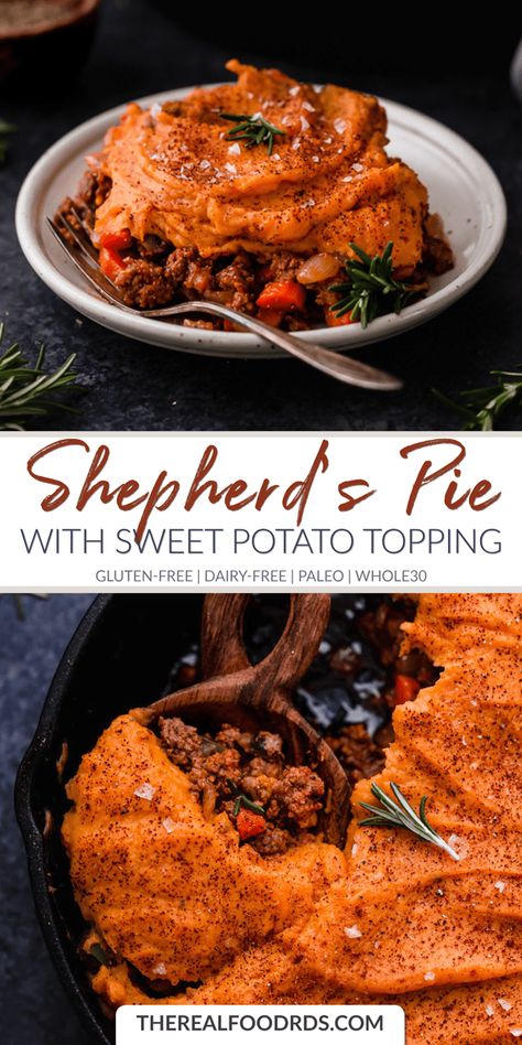 One Pot Paleo Recipes, Paleo Dinner Recipes, Breakfast Paleo, Sweet Potato Toppings, Recipe Keeper, Dinner Paleo, Real Food Dietitians, Timmy Time, Whole30 Dinner Recipes