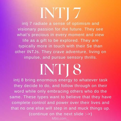 Enneagram Type 8 Intj, Intj 8w7, Intj Facts, Personally Types, Intj Vibes, Intj Humor, Mbti Intj, Intj Women, Personality Chart