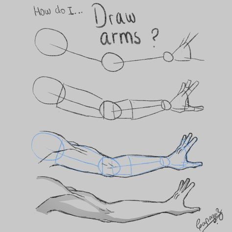 How To Draw Arms Cartoon, How To Draw Arms Step By Step, Arm Sketch Reference, How To Draw Arms Anime, How To Draw Legs, How To Draw Arms, Muscle Reference, Arms Drawing, Peace Drawing