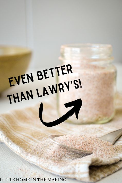 One of my best tips for saving money is by making homemade seasonings and mixes! This homemade Seasoned Salt can be made from frugal pantry staples you already have on hand and tastes WAY better than the brand name stuff. It's not only a Lawry's copycat recipe, it's better than Lawry's! Perfect for using in your favorite chex mix recipes and on popcorn! Homemade Lawrys Seasoning, Homemade Pantry Mixes, Homemade Pantry Dry Mixes, Lawrys Seasoning Salt Recipe, Seasoned Salt Recipe, Homemade Seasoned Salt, Frugal Pantry, Pantry Mixes, Popcorn Seasoning Recipes