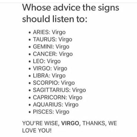 @traitsofvirgos on Instagram: “#virgo #virgos #virgomen #virgowomen #virgosrock #truth #tagavirgo #dateavirgo #loveavirgo #virgonation #teamvirgo #traitsofvirgos #zodiac…” About Virgo, Horoscope Quotes, Virgo And Sagittarius, Virgo Memes, Virgo Traits, Virgo Love, Virgo Quotes, Zodiac Signs Virgo, Astrology Virgo