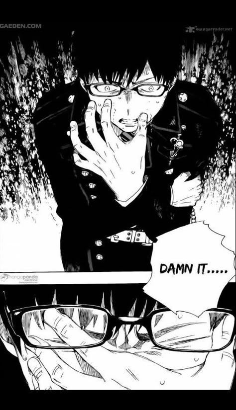 Blue Exorcist Yukio, Blue Exorcist Manga, Exorcist Art, Manga Room, Yukio Okumura, Blue Exorcist Anime, Exorcist Anime, Rin Okumura, Blue Magic