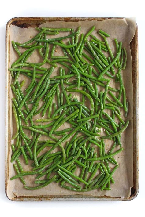 How to Cook Frozen Green Beans - fANNEtastic food Frozen Green Beans Stovetop, Oven Roasted Frozen Green Beans, How To Cook Frozen Green Beans, Frozen Green Beans In Oven, Cook Frozen Green Beans, Frozen Green Bean Recipes, Cooking Frozen Green Beans, Frozen Vegetable Recipes, Oven Green Beans