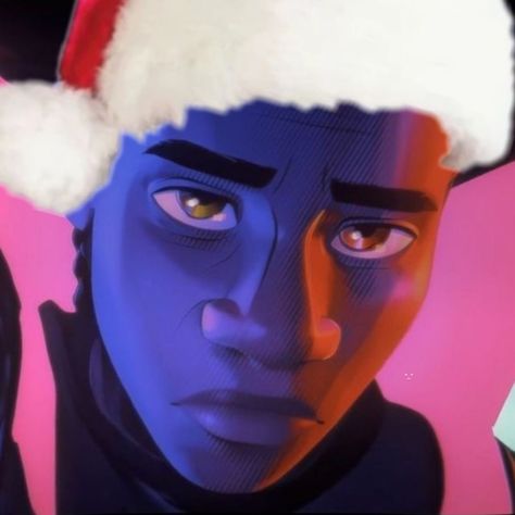 Spiderverse Christmas Pfp, Miles Prowler, Prowler Miles, Miles 42, Spiderman Atsv, Christmas Pfp, Miles Spiderman, Miles Morales Spiderman, Girls Magazine