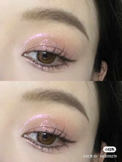 Makeup For Downturned Eyes, Downturned Eyes, Pink Makeup Tutorial, 2024 Wishes, Douyin Makeup, Face Art Makeup, Soft Glam Makeup, Ethereal Makeup, Glam Makeup Look