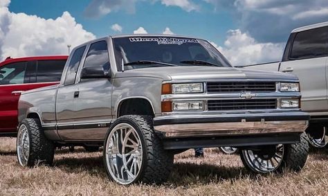 1997 Chevy Silverado 1500 Lifted, 98 Chevy Silverado Z71, Lifted Obs Chevy, Obs Chevy Lifted, 1996 Chevy Silverado, 1995 Chevy Silverado, 98 Chevy Silverado, Big Chevy Trucks, 1987 Chevy Silverado