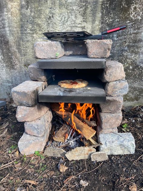 Garden Bricks, Outdoor Cooking Fireplace, Pizza Oven Outdoor Diy, Diy Pizza Oven, Feminine Era, Oven Outdoor, Outdoor Barbeque, 2023 Design, Outdoor Oven