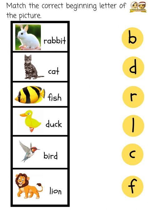 Beginning Letter Sound - Interactive worksheet Letter Sound Worksheets, Beginning Sounds Kindergarten, Letter Sounds Kindergarten, Match Worksheet, Letter Worksheets Kindergarten, Jolly Phonics Activities, Letter Writing Practice, Alphabet Letter Worksheets, Letter Recognition Worksheets